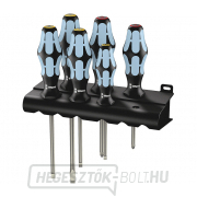 Wera 032060 Csavarhúzó készlet Kraftform Plus 3334/6, rozsdamentes acél, Lasertip profil (6 db + állvány) Wera 032060 Csavarhúzó készlet Kraftform Plus 3334/6, rozsdamentes acél, Lasertip profil (6 db + állvány) gallery main image