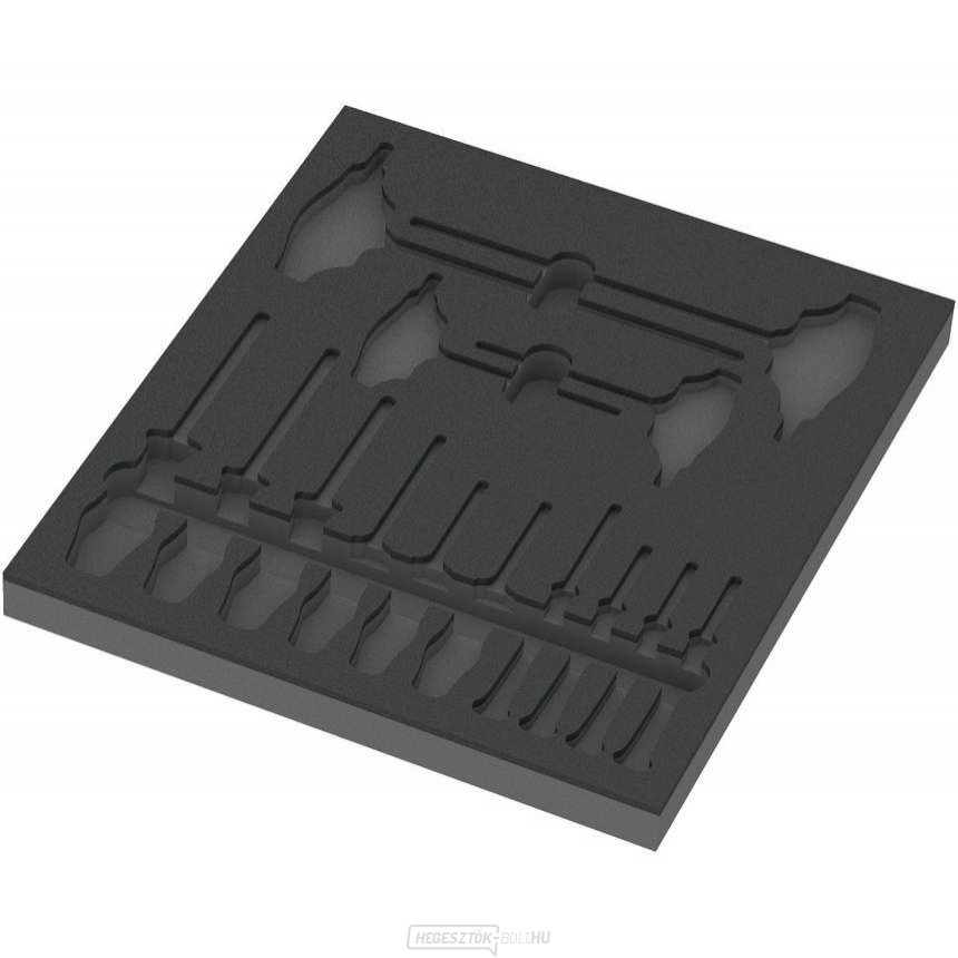 Wera 137312 Szerszámmodul - habbetét 9812 a TORX csavarhúzó készlethez 9712. Szerszámok nélkül Wera 137312 Szerszámmodul - habbetét 9812 a TORX csavarhúzó készlethez 9712. Szerszámok nélkül gallery main image