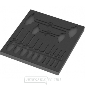 Wera 137312 Szerszámmodul - habbetét 9812 a TORX csavarhúzó készlethez 9712. Szerszámok nélkül Wera 137312 Szerszámmodul - habbetét 9812 a TORX csavarhúzó készlethez 9712. Szerszámok nélkül gallery main image