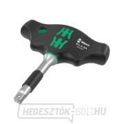 Wera 023460 411 RA típusú kézi foglalattartó T-markolattal és 1/4" adapterrel Előnézet 