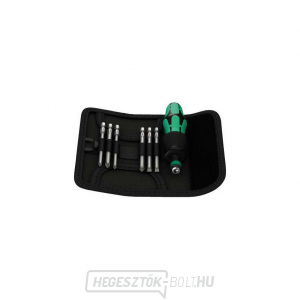 Wera 059298 Csavarhúzó, cserélhető pengék Kraftform Kompakt 40 (7 részes készlet) Wera 059298 Csavarhúzó, cserélhető pengék Kraftform Kompakt 40 (7 részes készlet) gallery main image