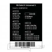 Wera 057127 Bit-Safe 61 Universal 3 (61 darabos készlet) Előnézet 