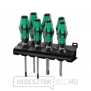 Wera 320540 Kraftform Plus Lasertip 335/350/367/7 csavarhúzó (7 darabos készlet + állvány) Előnézet 