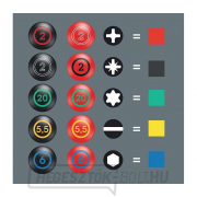 Wera 135961 Elektromos csavarhúzó Kraftform Plus VDE 160 iSS/7, szigetelt, extra kúpos (7 részes készlet) náhled