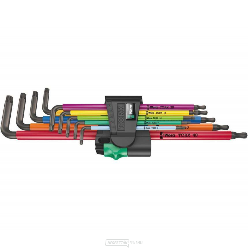 Wera 024480 967/9 TX XL többszínű dugókulcsok 1. 9 hosszú Torx kulcskészlet.