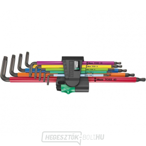 Wera 024480 967/9 TX XL többszínű dugókulcsok 1. 9 hosszú Torx kulcskészlet. Wera 024480 967/9 TX XL többszínű dugókulcsok 1. 9 hosszú Torx kulcskészlet. gallery main image