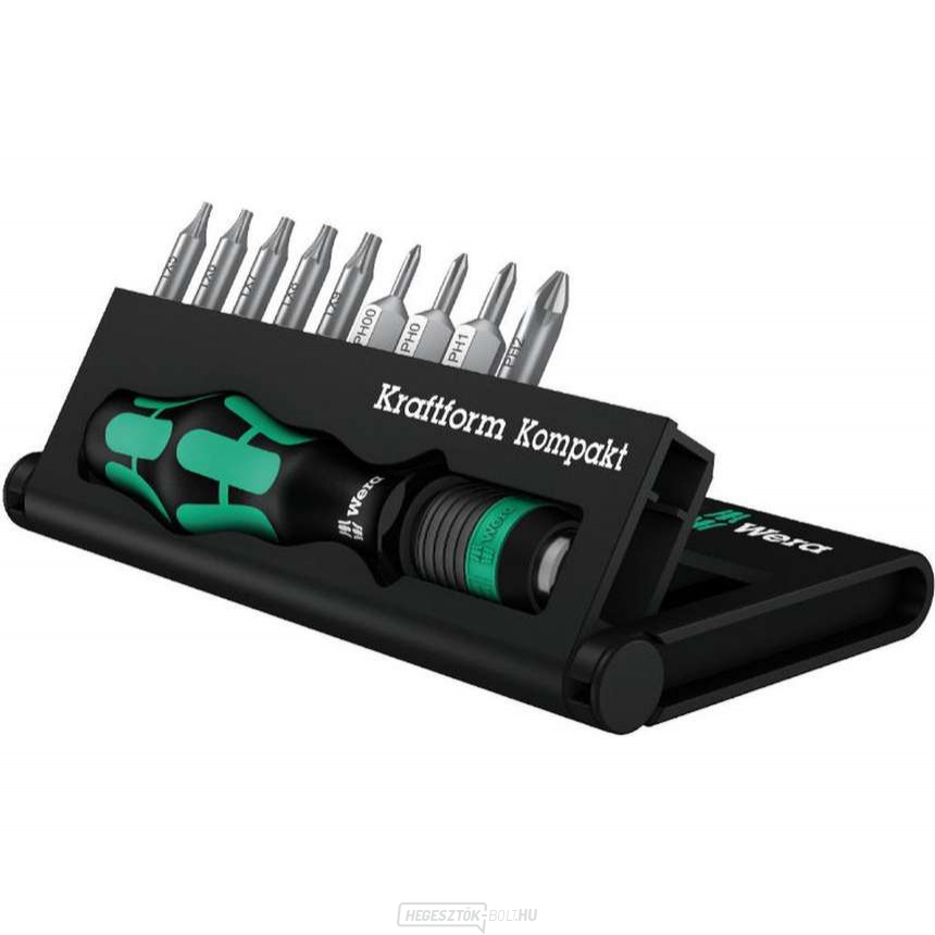 Wera 135942 Kraftform Kompakt 12 kemény bitek tartóval 813 R (10 darabos készlet)