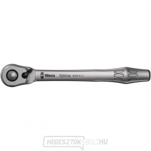 Wera 004004 Zyklop 1/4"-os racsni, kapcsolható. 8004 A Zyklop fém racsni. Wera 004004 Zyklop 1/4"-os racsni, kapcsolható. 8004 A Zyklop fém racsni. gallery main image