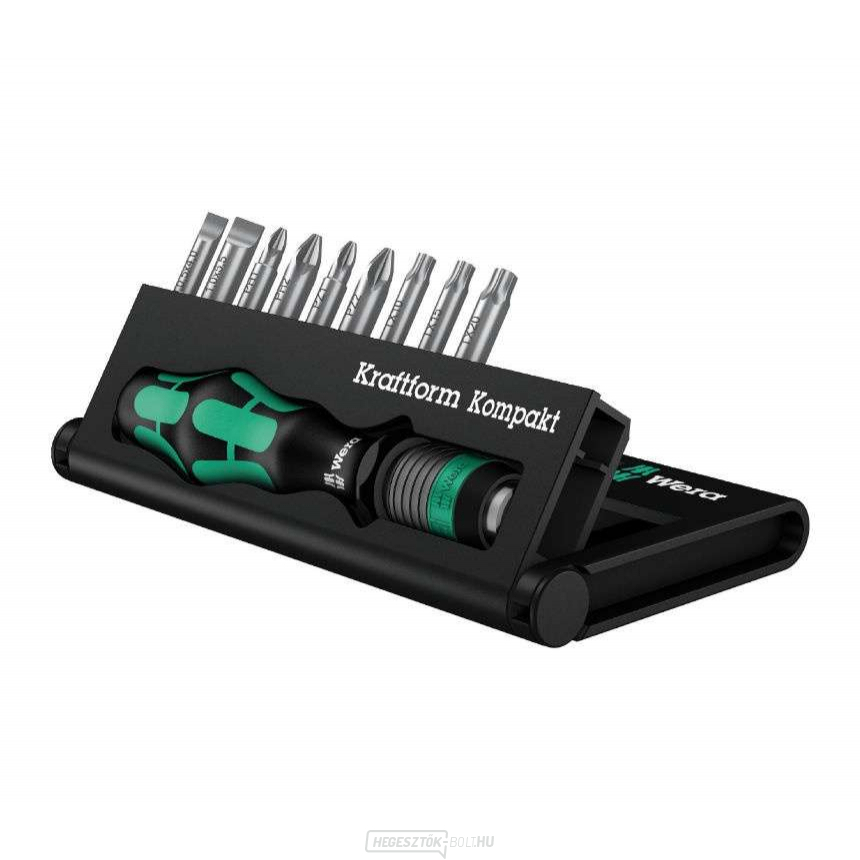 Wera 056653 Kraftform Compact 10 kemény bitek tartóval 813 R (10 darabos készlet)