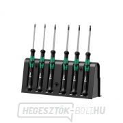 Wera 118154 Elektronikus csavarhúzók Torx BO BO Kraftform Kompakt Micro típus 2067/6 (6 db-os készlet + állvány) gallery main image