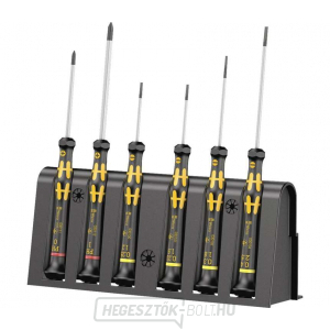 Wera 030170 Mikrocsavarhúzó elektronikához 1578 A/6 ESD (6 darabos készlet + állvány) Wera 030170 Mikrocsavarhúzó elektronikához 1578 A/6 ESD (6 darabos készlet + állvány) gallery main image