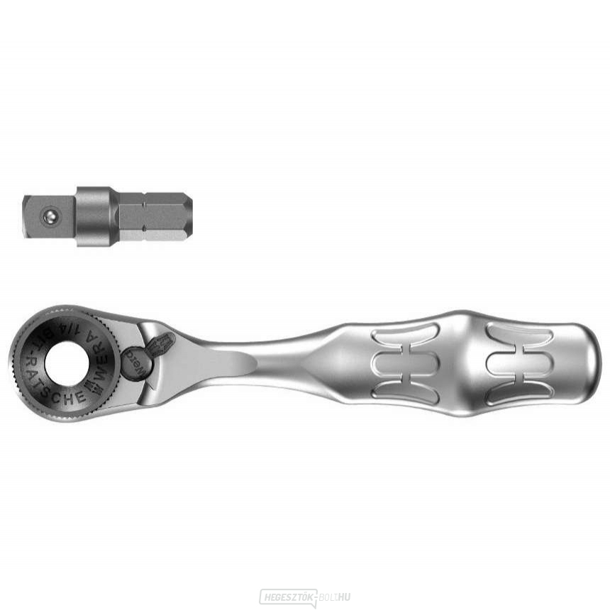 Wera 073230 Zyklop 8001 A Mini 1 racsni 1/4"-os szorítóval (2 darabos készlet)