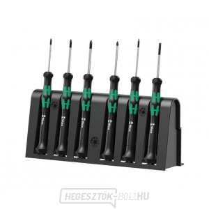 Wera 030181 Kraftform Micro 2050/6 elektronikus csavarhúzó (6 darabos készlet + állvány) Wera 030181 Kraftform Micro 2050/6 elektronikus csavarhúzó (6 darabos készlet + állvány) gallery main image
