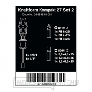 Wera 051511 Bit-tartó Kraftform Kompakt 27 2 db-os készlet, beleértve a biteket a fogantyúban (7 db-os készlet) Előnézet 