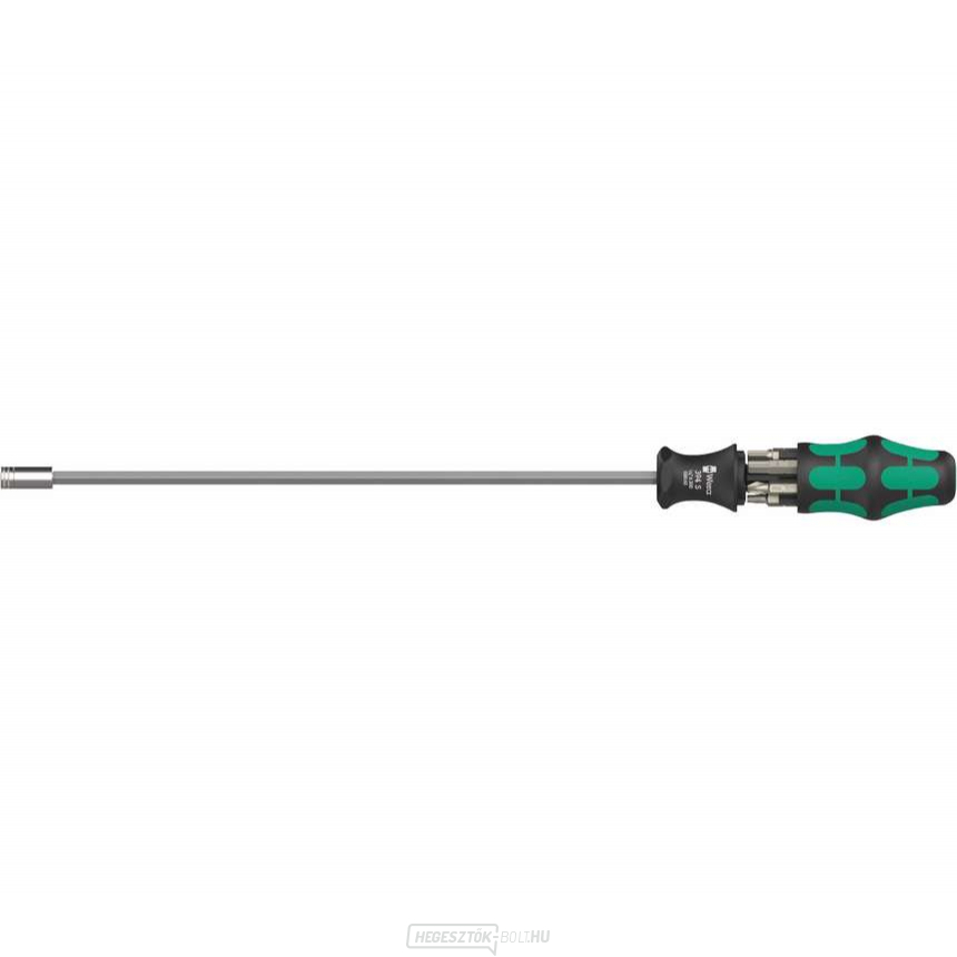 Wera 136075 Bittartó 300 mm Kraftform Kompakt 27 XL SHK 1, beleértve a biteket (7 darabos készlet)