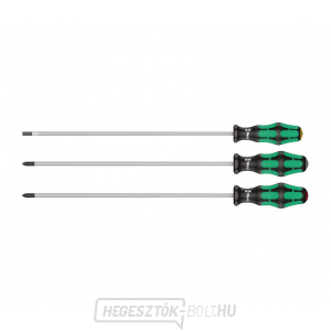 Wera 347735 Hosszabbított csavarhúzók Kraftform Plus típus 335/350/355/3 (3 darabos készlet) Wera 347735 Hosszabbított csavarhúzók Kraftform Plus típus 335/350/355/3 (3 darabos készlet) gallery main image