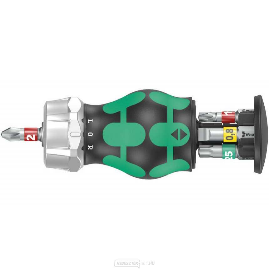 Wera 008883 racsnis csavarhúzó Kraftform Kompakt Stubby Magazin RA 1 (6 darabos készlet)
