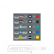 Wera 008885 racsnis csavarhúzó Kraftform Kompakt Stubby Magazin RA 3 (6 darabos készlet) náhled