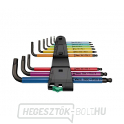 Wera 073593 Húzócsavarkulcsok inbus 950/9 Hex-Plus Multicolour 1 SB, BlackLaser (9 részes készlet 1,5-10mm) Előnézet 