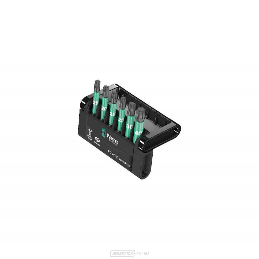 Wera 057693 Bits Bit-Check 6 TX Impaktor 1 (6 darabos készlet)