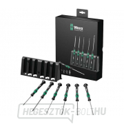 Wera 118152 Kraftform Micro 2035/6 B csavarhúzó elektronikához (6 darabos készlet és állvány) Előnézet 