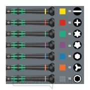 Wera 118152 Kraftform Micro 2035/6 B csavarhúzó elektronikához (6 darabos készlet és állvány) náhled