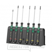 Wera 118152 Kraftform Micro 2035/6 B csavarhúzó elektronikához (6 darabos készlet és állvány) Wera 118152 Kraftform Micro 2035/6 B csavarhúzó elektronikához (6 darabos készlet és állvány) gallery main image