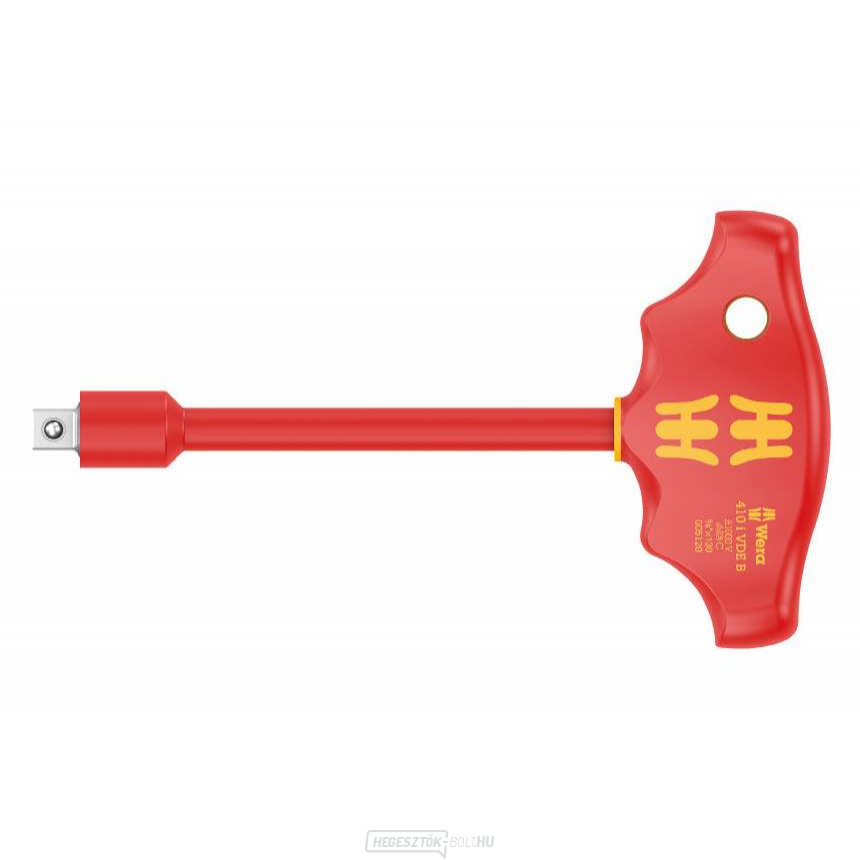 Wera 005120 3/8"-os csavarhúzó adapter keresztfogantyúval 400-as sorozat 410-es típus i VDE B Wera 005120 3/8"-os csavarhúzó adapter keresztfogantyúval 400-as sorozat 410-es típus i VDE B gallery main image