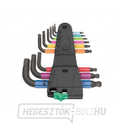 Wera 133164 Inbus dugókulcsok 950/9 Hex-Plus Multicolour 2. Blacklaser SPKS (9 darabos készlet) Előnézet 