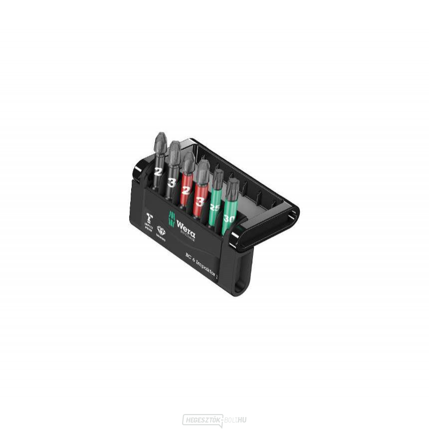 Wera 057695 Bits Bit-Check 6 Impaktor 1 (6 darabos készlet)