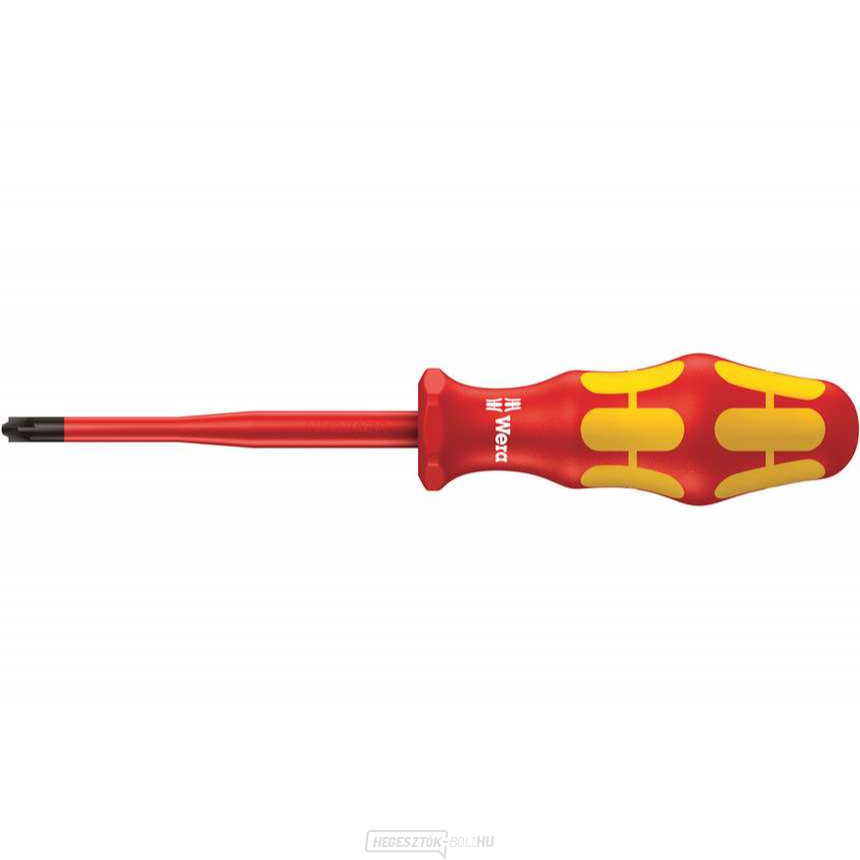 Wera 006466 Villanyszerelő csavarhúzó Kraftform Plus PZ/S 2x100 mm típus 165 iS Wera 006466 Villanyszerelő csavarhúzó Kraftform Plus PZ/S 2x100 mm típus 165 iS gallery main image