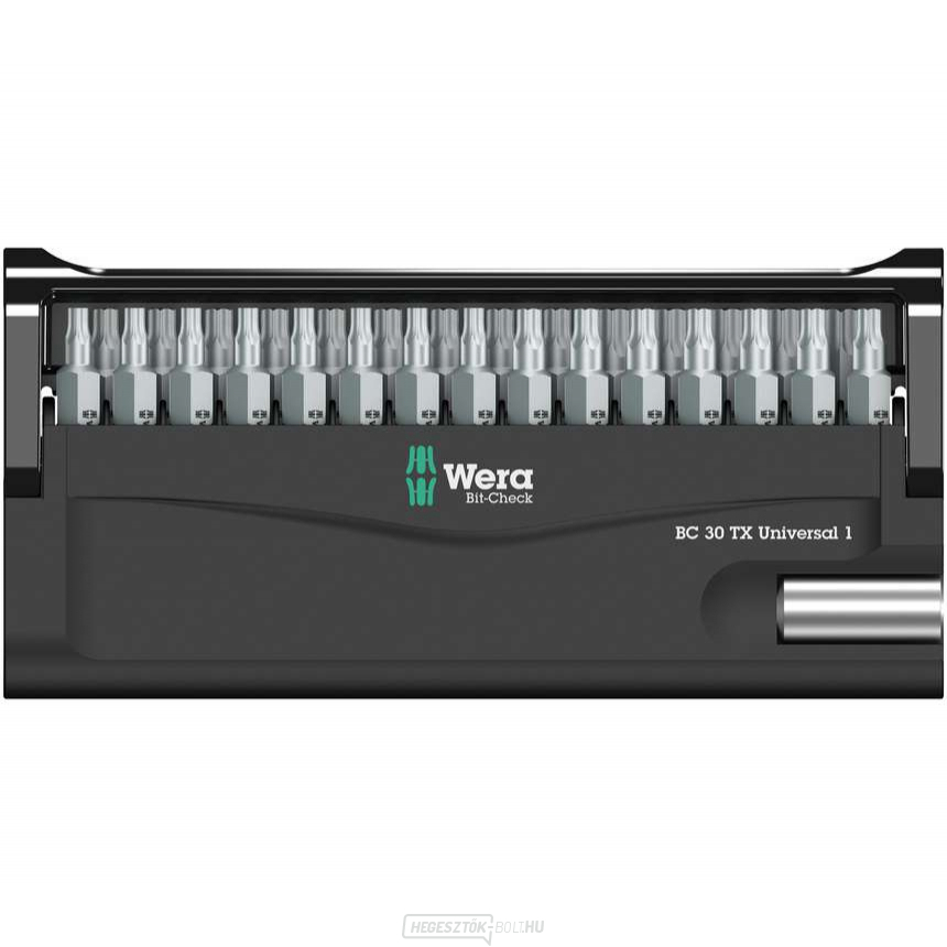 Wera 057900 Csavarhúzóhegyek 1/4" Bit-Check 30 TX Universal 1 SB (30 darabos készlet) Wera 057900 Csavarhúzóhegyek 1/4" Bit-Check 30 TX Universal 1 SB (30 darabos készlet) gallery main image