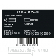 Wera 057438 Csavarhúzóhegyek 1/4" Bit-Check 30 Wood 2 SB (30 darabos készlet) Előnézet 