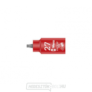 Wera 004922 3/8" Torx TX 27 típusú 8767 VDE HF Zyklop dugókulcs, 3/8" Torx TX 27 típus 8767 VDE HF Zyklop tartási funkcióval Wera 004922 3/8" Torx TX 27 típusú 8767 VDE HF Zyklop dugókulcs, 3/8" Torx TX 27 típus 8767 VDE HF Zyklop tartási funkcióval gallery main image