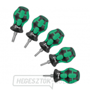 Wera 008876 Bit- és csavarhúzótartók TORX® Stubby Set TX 1 db 5 darabos készlet gallery main image