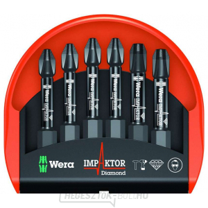 Wera 057691 Bit-Check 6 PH Impaktor 1 (6 darabos készlet) Wera 057691 Bit-Check 6 PH Impaktor 1 (6 darabos készlet) gallery main image