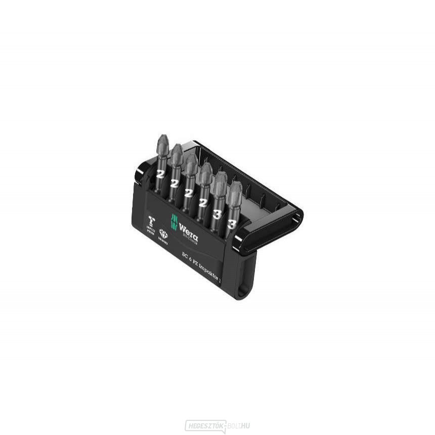 Wera 057692 Bits 1/4" Bit-Check 6 PZ Impaktor 1 (6 darabos készlet)