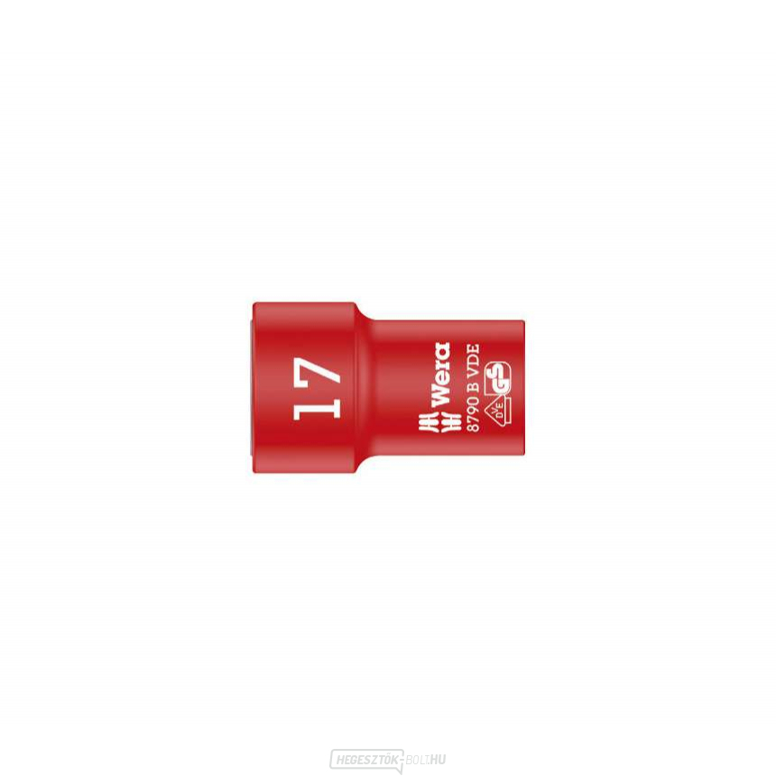 Wera 004961 3/8" 6 oldalú 17 mm-es dugóhúzó 3/8" 8790 B típus Zyklop VDE