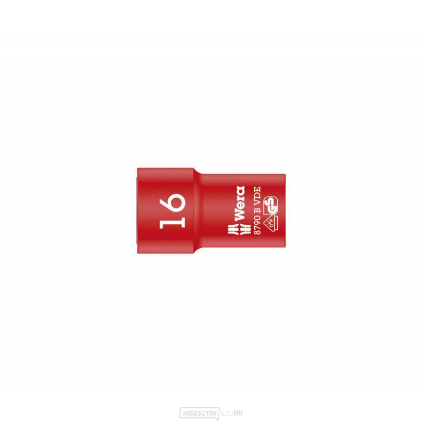 Wera 004960 3/8" 6 oldalú 16 mm-es dugókulcs 8790 B típus 8790 B Zyklop VDE