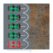 Wera 008872 Bit- és csavarhúzó-tartók 3 darabos készlet 3 db 5 darabos készlet Előnézet 