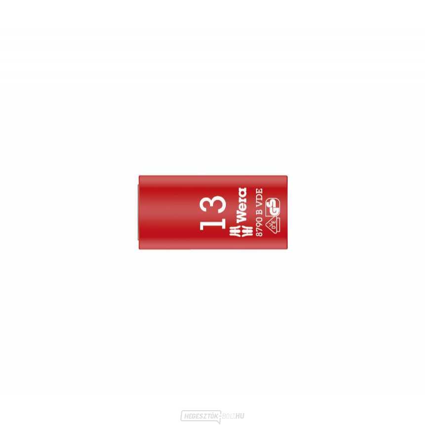 Wera 004957 Dugóhüvely 3/8" 6 oldalú 13 mm-es típus 8790 B Zyklop VDE
