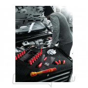Wera 004957 Dugóhüvely 3/8" 6 oldalú 13 mm-es típus 8790 B Zyklop VDE Előnézet 