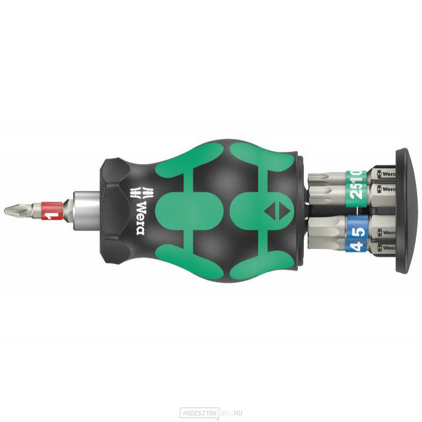 Wera 004179 Stubby Bit tálca kerékpár 11-es készlet (7 darabos készlet)