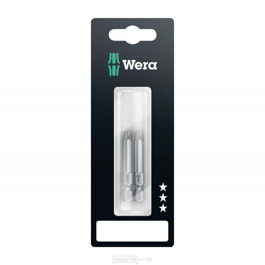 Wera 073474 Csavarhúzóhegyek 1/4" Torx TX 30 867/4 Z SB (3 db)