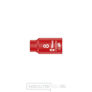 Wera 004952 3/8" 6 oldalú 8 mm-es dugókulcs 8790 B típus 8790 B Zyklop VDE Wera 004952 3/8" 6 oldalú 8 mm-es dugókulcs 8790 B típus 8790 B Zyklop VDE gallery main image