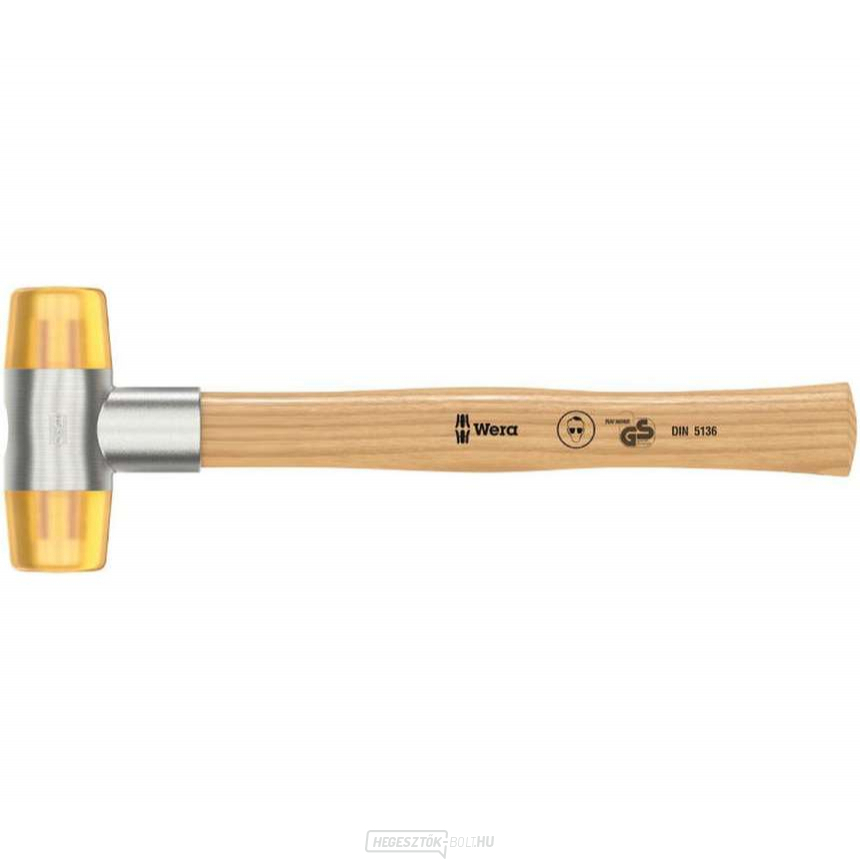Wera 000020 Wera Hammer 100 - 4. Cellidorból készült fej. Kőris nyél 290 mm