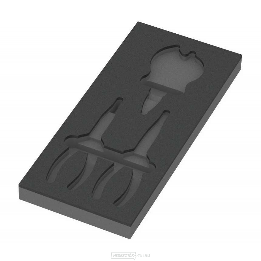 Wera 137381 Szerszámmodul - habbetét 9881 Knipex fogókhoz 2 db 9781 típusú szett. Szerszámok nélkül