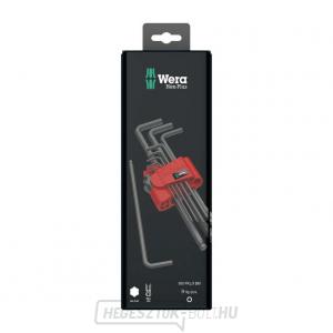 Wera 073596 Csillagvilláskulcsok inbus 950/9 Hex-Plus 6 SB. 9 darabos készlet BlackLaser Wera 073596 Csillagvilláskulcsok inbus 950/9 Hex-Plus 6 SB. 9 darabos készlet BlackLaser gallery main image