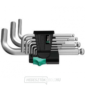 Wera 133163 Húzócsavarkulcs 950/9 Hex-Plus 3. Krómozott (9 darabos készlet) Wera 133163 Húzócsavarkulcs 950/9 Hex-Plus 3. Krómozott (9 darabos készlet) gallery main image