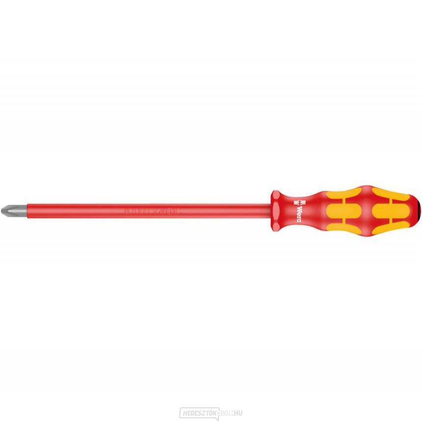 Wera 006168 Villanyszerelő csavarhúzó Kraftform Plus PZ 4x200 mm típus 165 i VDE